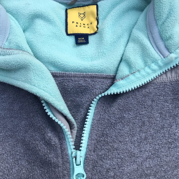 Prince & Fox Aeropostale Fleece Zip Up Grey Jacket - Picture 2 of 8